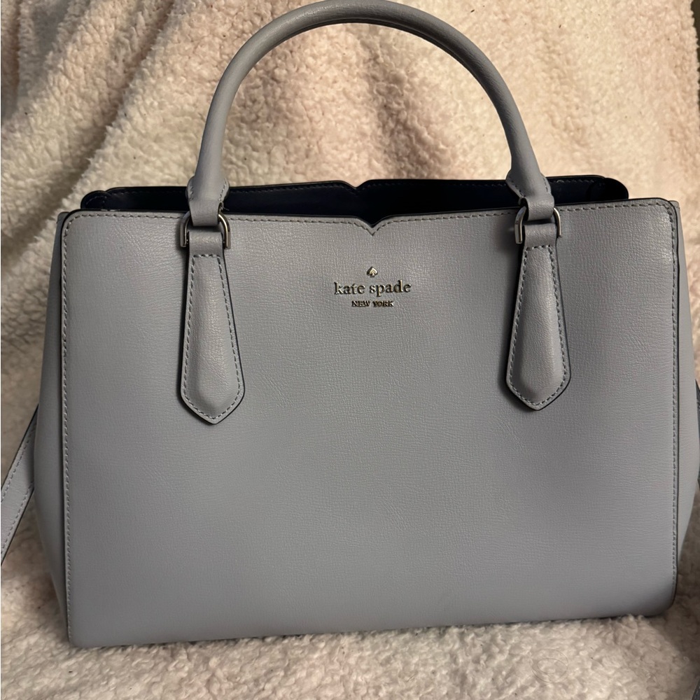 Kate Spade Light Gray Satchel